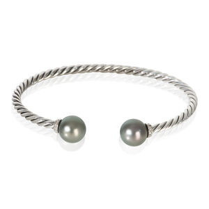 David Yurman Sterling Silver Diamond Solari Bracelet
